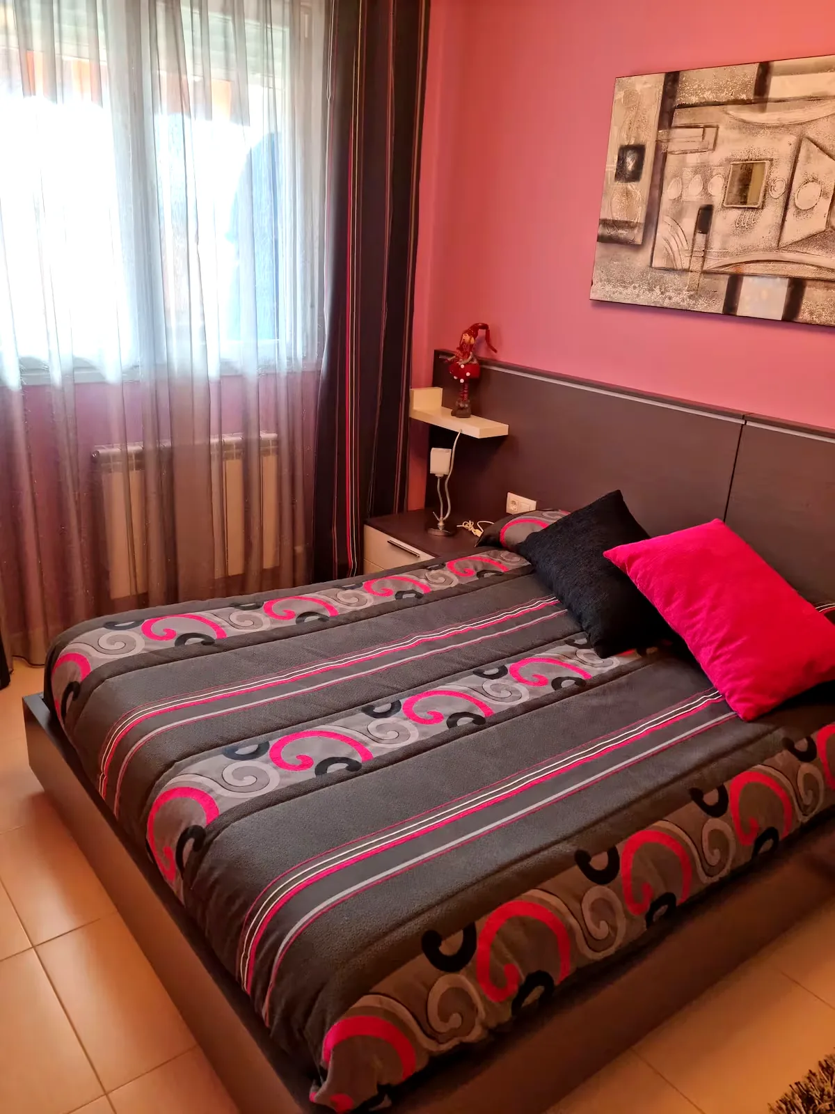 Dormitorio con camas individuales